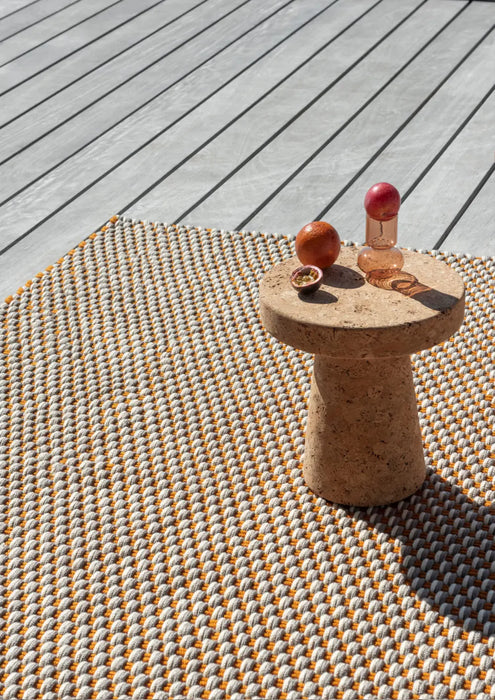 Lace Tri-colore White/Sand/Mango outdoor 496901 Rug