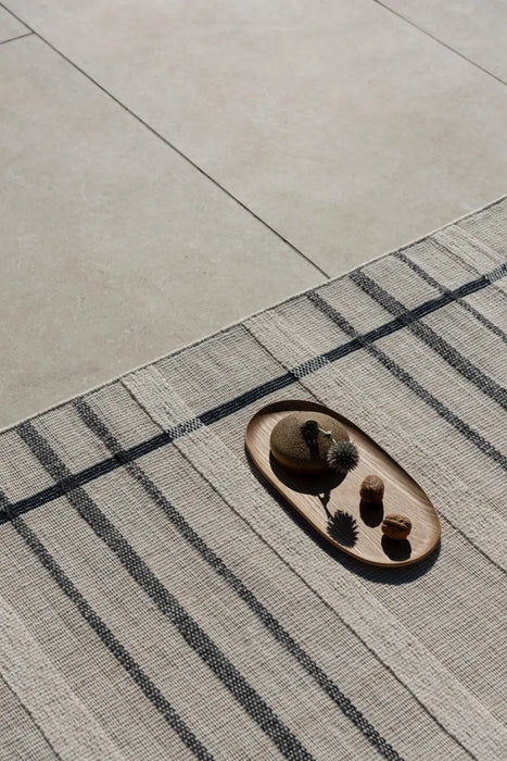 Zona Line Charcoal outdoor 497605 Rug