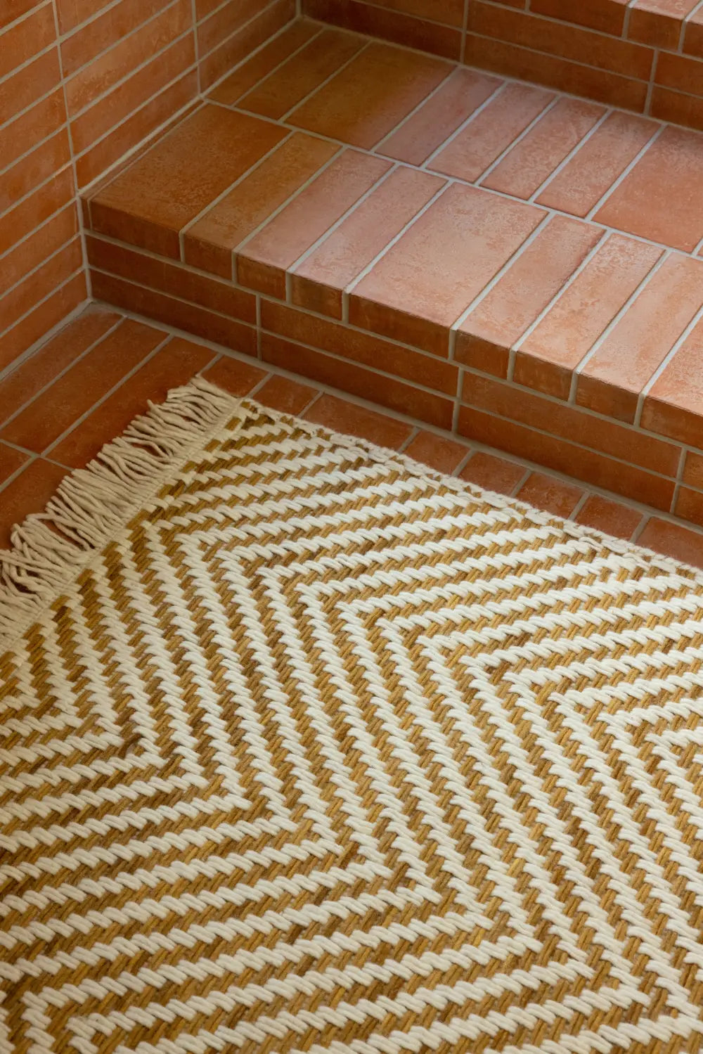 Atelier Twill Honey Multicoloured Rug — RugsDirect Online