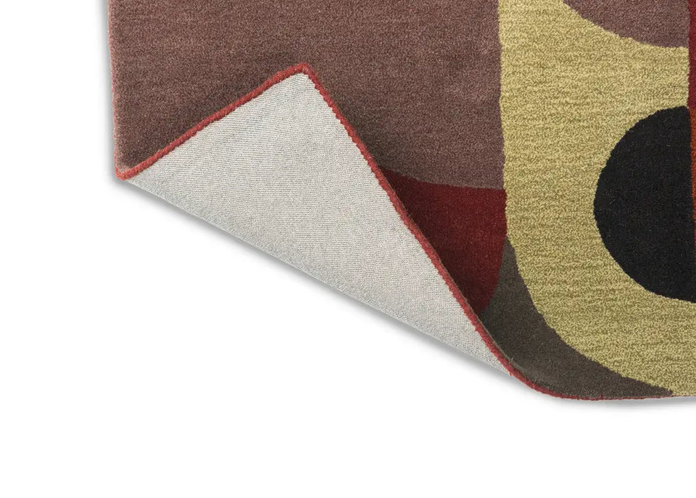 Decor  Cosmo-Red Pale Green 095203 Rug