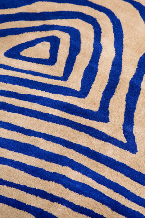 Decor Groove Electric Blue 097708 Rug