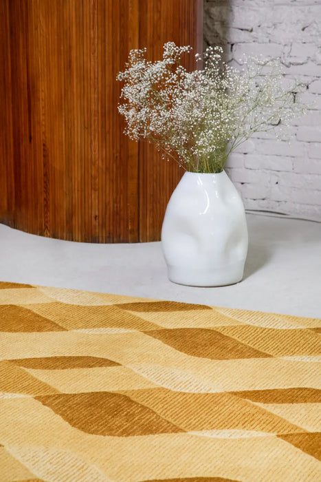 Decor Riff Straw Yellow 098206 Rug