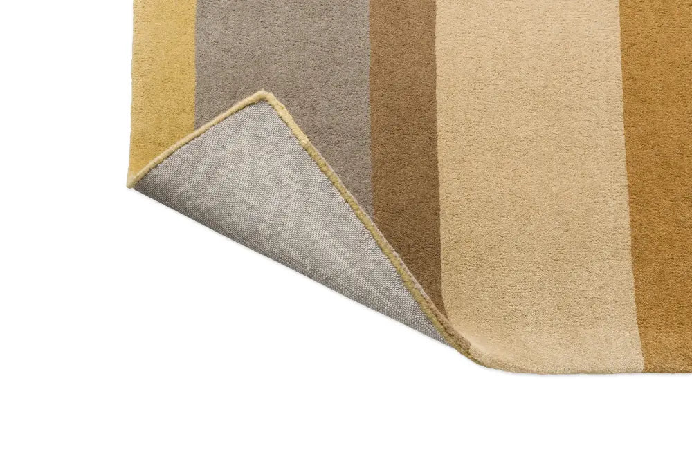 Decor Linear Earth Multicoloured Rug — RugsDirect Online