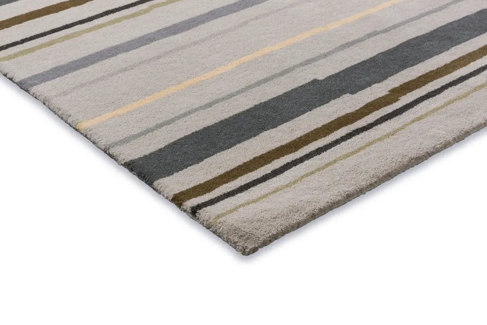 Metal Inlay Rugs Decor Shift Steel Metal Multicoloured Rug — RugsDirect Online