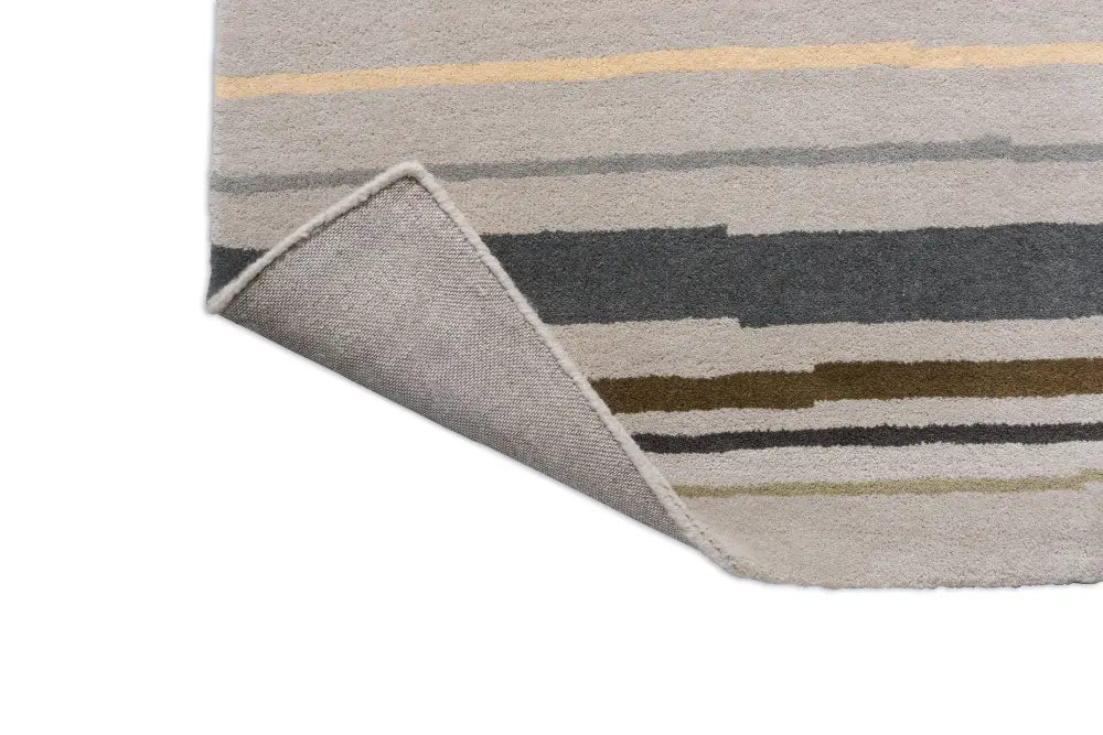 Metal Inlay Rugs Decor Shift Steel Metal Multicoloured Rug — RugsDirect Online