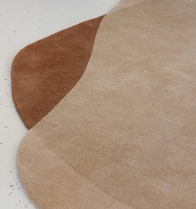 Caramel Rug Element Moore Caramel Multicoloured Rug — RugsDirect Online