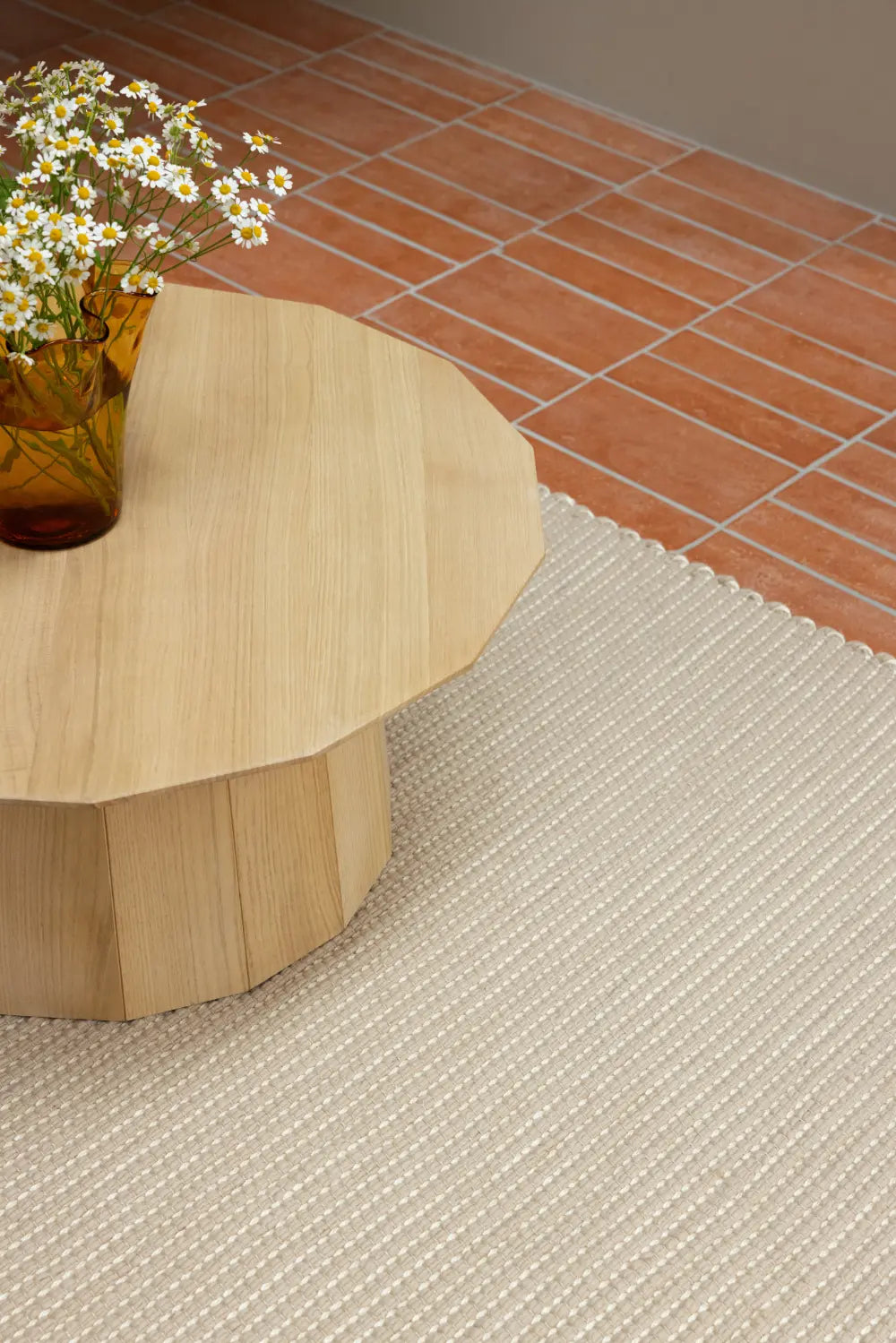 Frame Natural Multicoloured Rug — RugsDirect Online