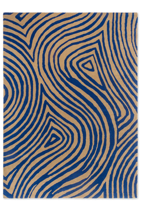 Decor Groove Electric Blue 097708 Rug