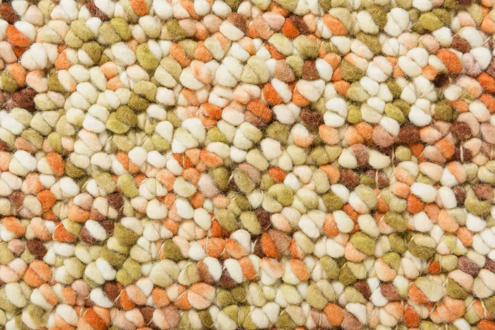 Pebble Pumpkin Multicoloured Rug — RugsDirect Online