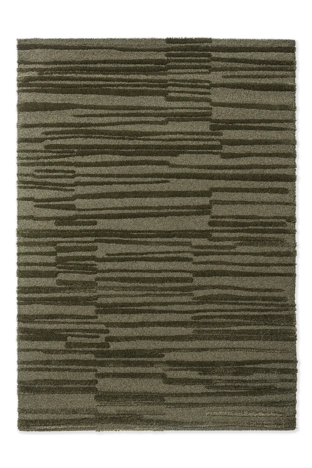 Twinset Terrain Olive Multicoloured Rug — RugsDirect Online