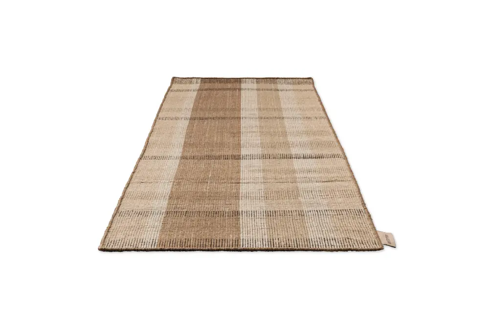 Zona Block Stripe Cashew outdoor 497501 Rug