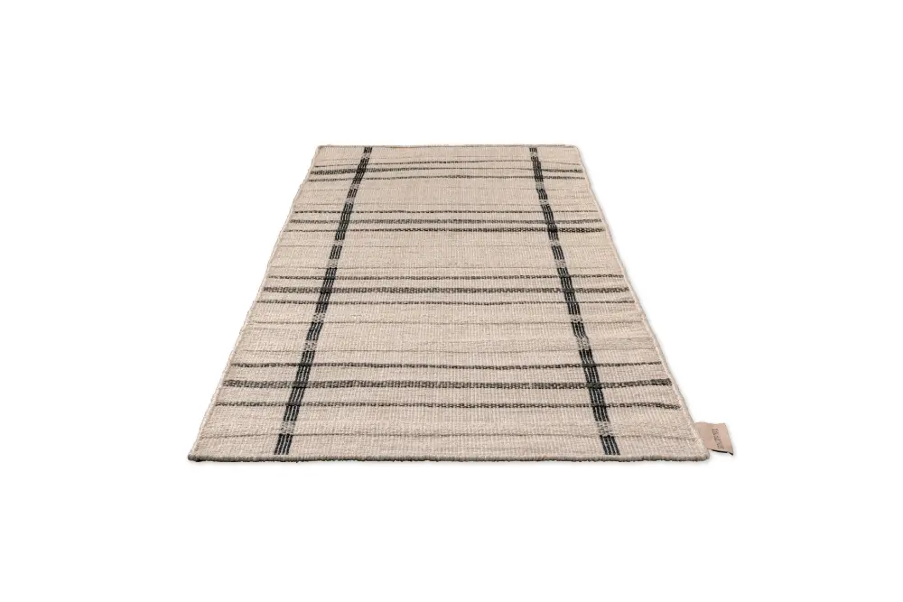 Zona Line Charcoal outdoor 497605 Rug
