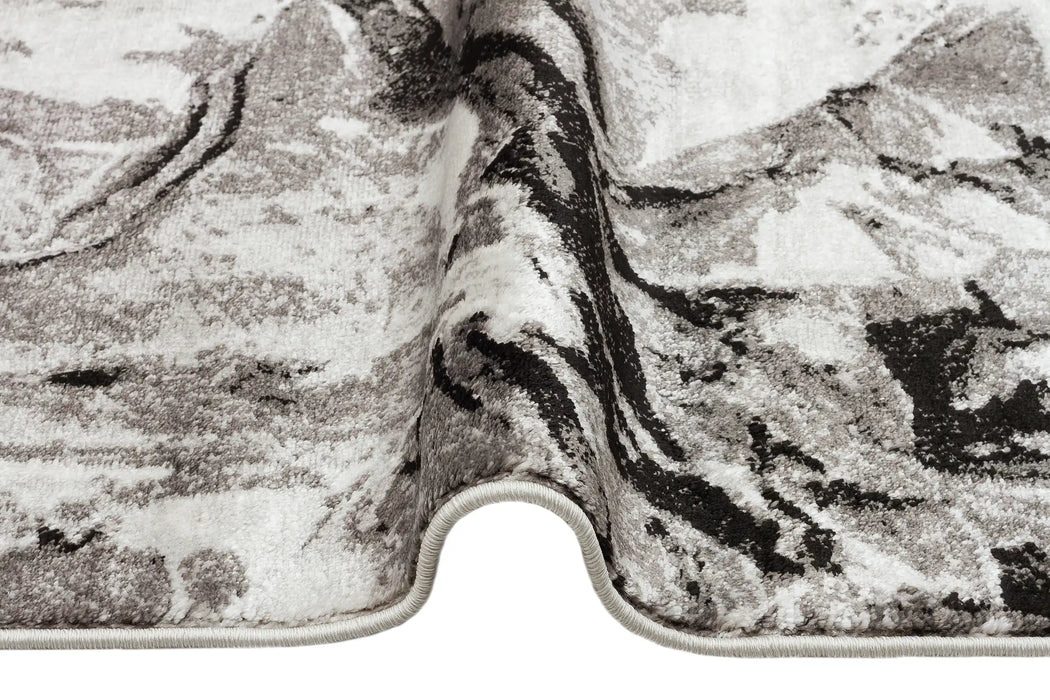 Concept Looms blaze blz07 silver grey Grey Living Room  Rug.
