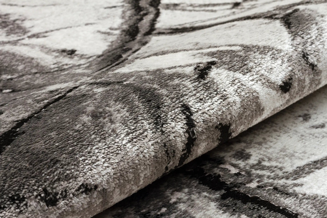 Concept Looms blaze blz07 silver grey Grey Living Room  Rug.