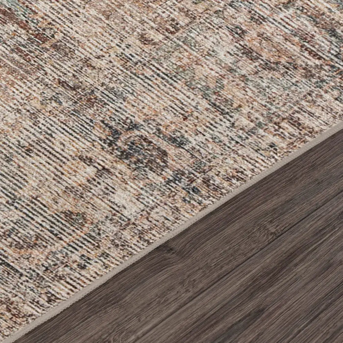 Marlene Becki Owens X Livabliss Vintage Oriental Boho Taupe Rug