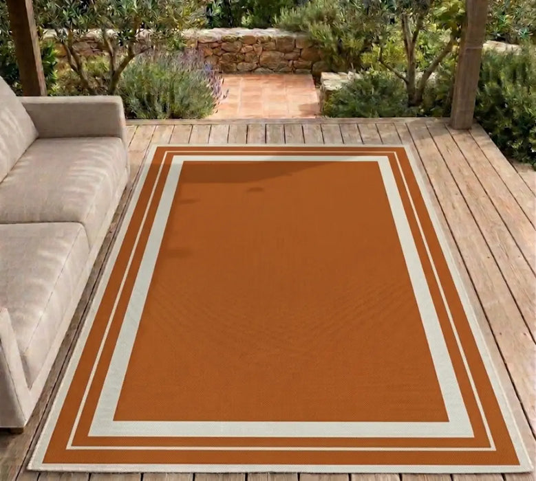 Terrace Outdoor Border Terracotta
