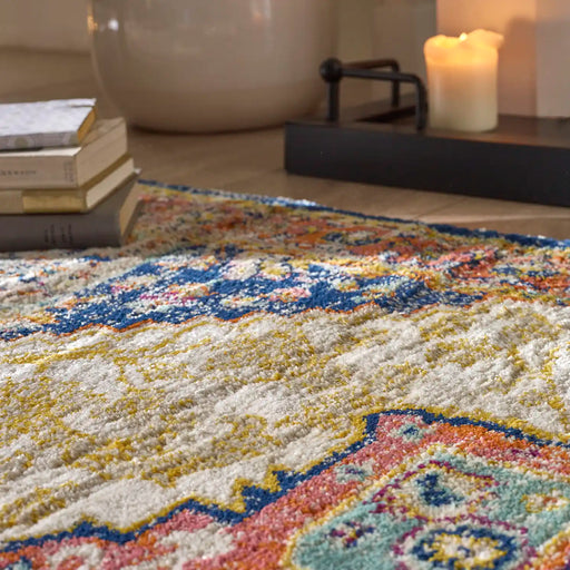 Origins grenada amber Multicoloured Living Room  Rug.