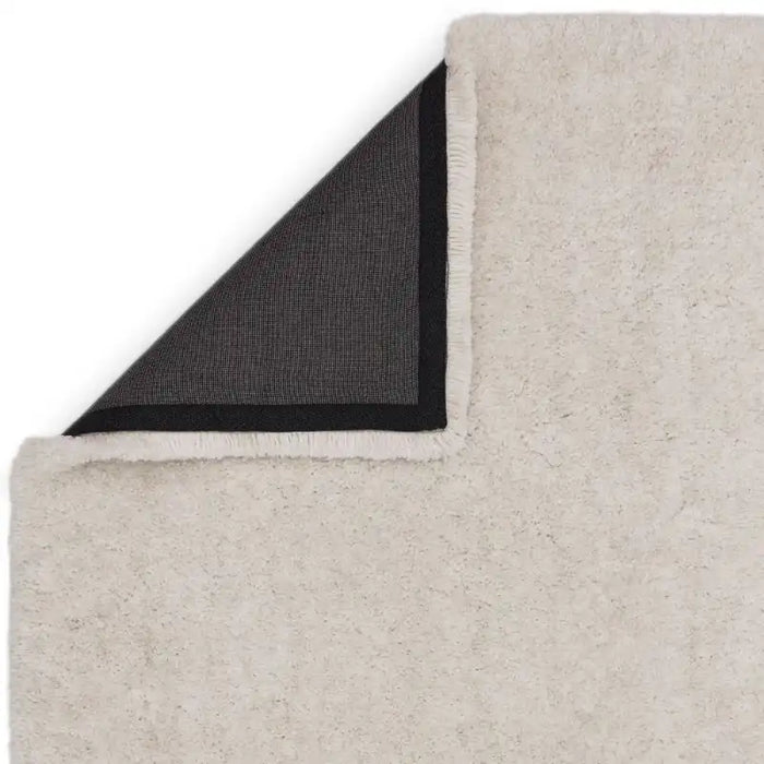 Asiatic barnaby off white Ivory Living Room Shaggy Rug.