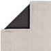 Asiatic barnaby off white Ivory Living Room Shaggy Rug.