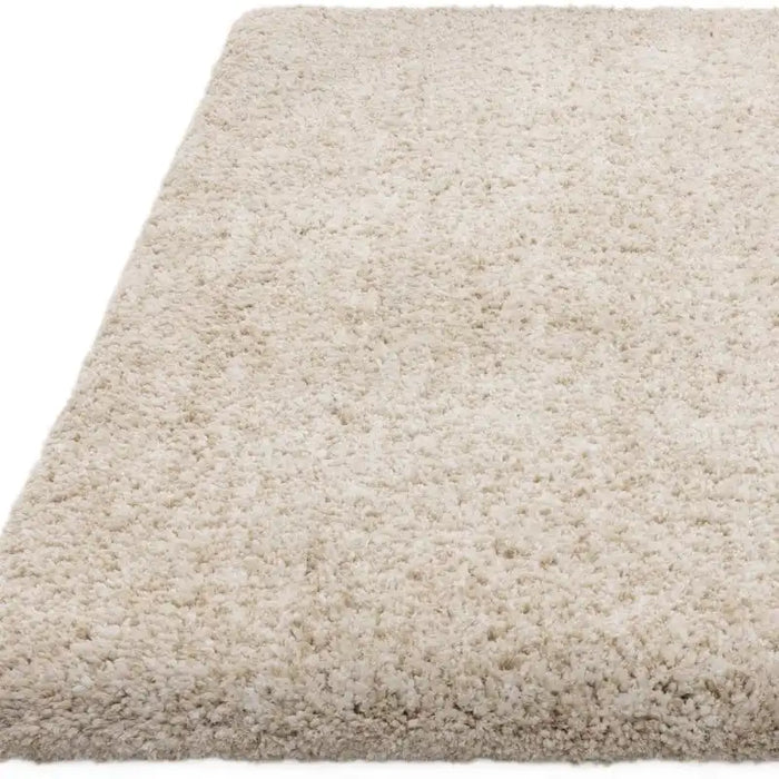Asiatic barnaby sand Beige Living Room Shaggy Rug.