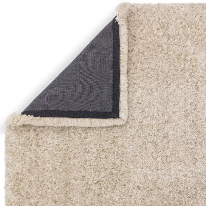 Asiatic barnaby sand Beige Living Room Shaggy Rug.