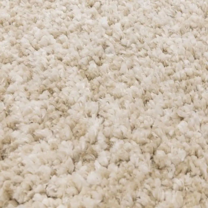 Asiatic barnaby sand Beige Living Room Shaggy Rug.