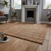 Think Rugs bazar jute 17965 natural Brown Living Room  Rug.