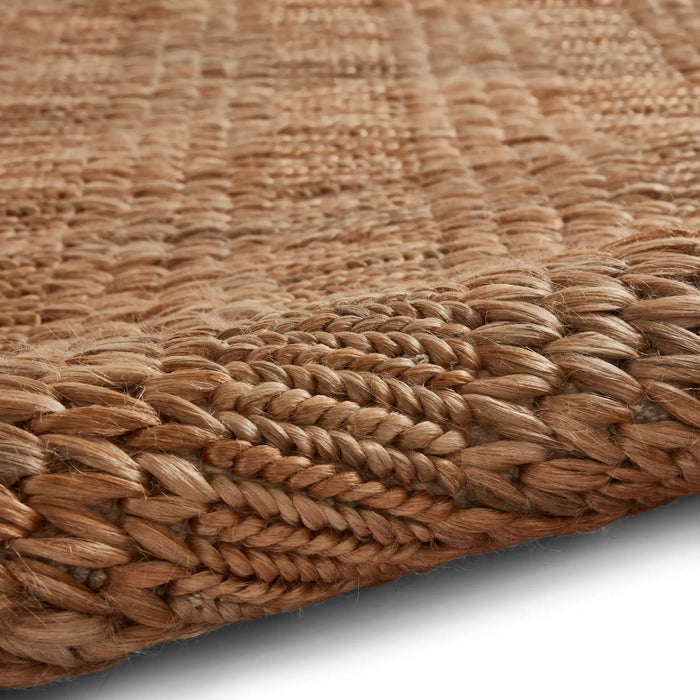 Think Rugs bazar jute 17965 natural Brown Living Room  Rug.