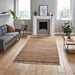 Think Rugs bazar jute 23787 natural Brown Living Room  Rug.