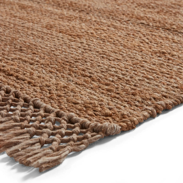 Think Rugs bazar jute 23787 natural Brown Living Room  Rug.