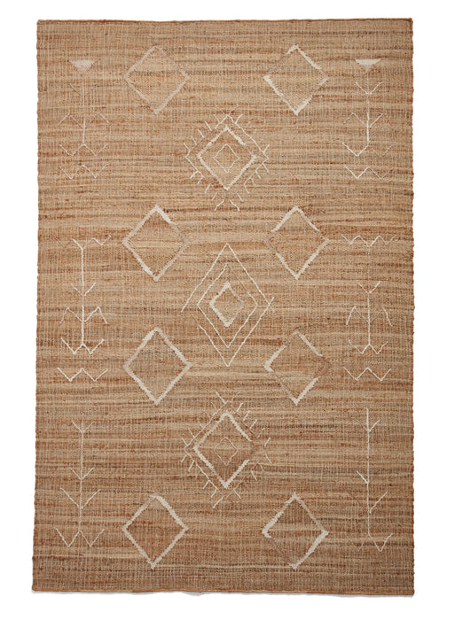 Think Rugs bazar jute 24831 natural Brown Living Room  Rug.