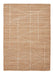 Think Rugs bazar jute 24875 natural Brown Living Room  Rug.