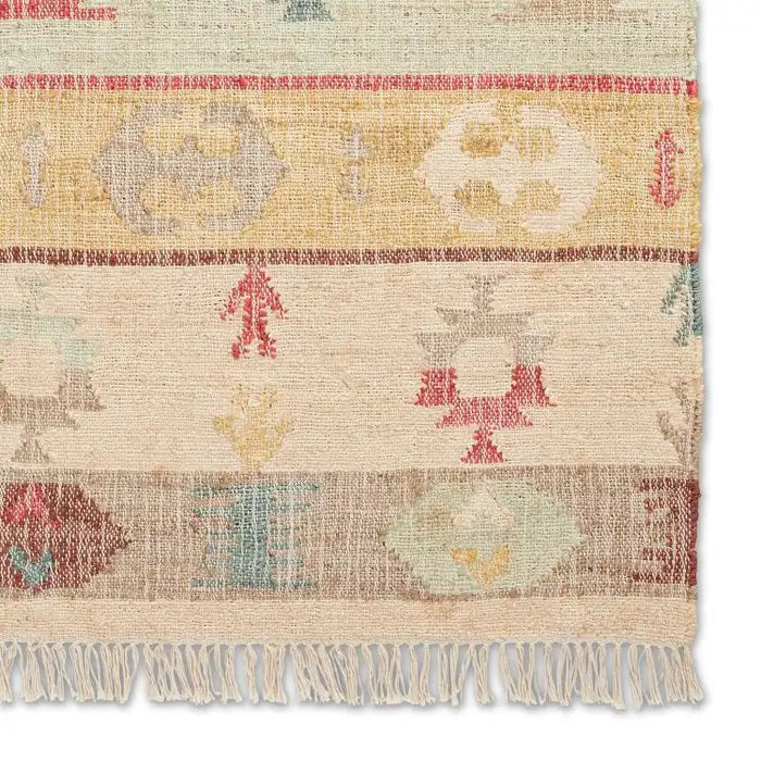 Think Rugs bazar jute 17457 multi Multicoloured Living Room  Rug.