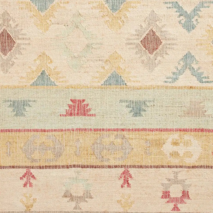 Think Rugs bazar jute 17457 multi Multicoloured Living Room  Rug.