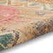 Think Rugs bazar jute 23430 multi Multicoloured Living Room  Rug.