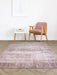 Asiatic beau blush Pink Living Room Flat Weave Rug.