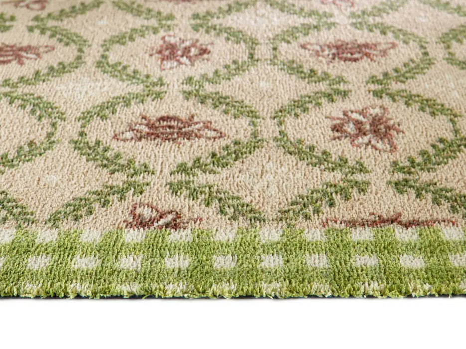 Patterned Hug Rug Beehive Runner