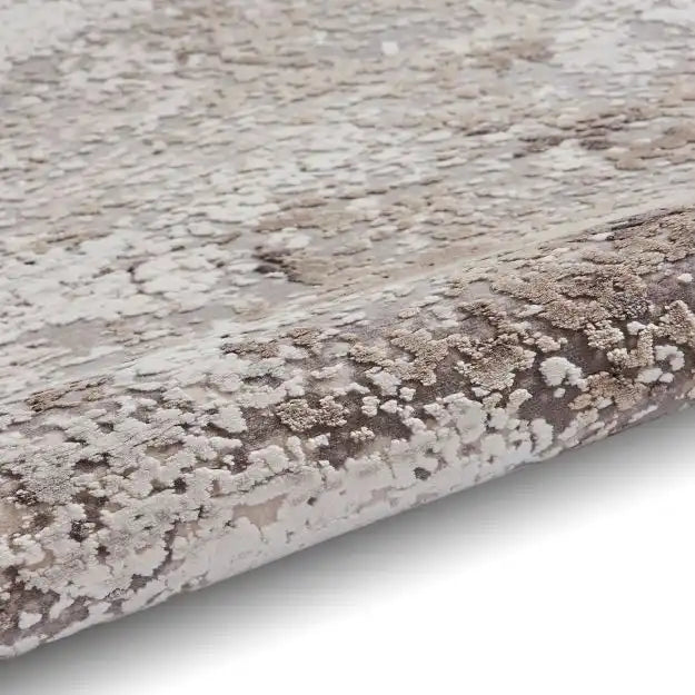 Think Rugs bellagio 2790 beige Beige Living Room  Rug.
