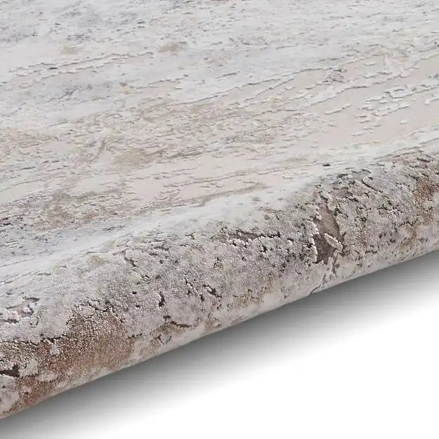Think Rugs bellagio 3006 beige Beige Living Room  Rug.