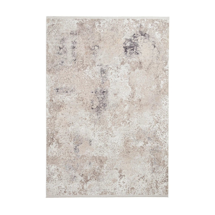 Think Rugs bellagio 9196 beige Beige Living Room  Rug.