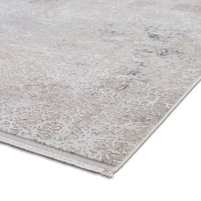Think Rugs bellagio 9196 beige Beige Living Room  Rug.