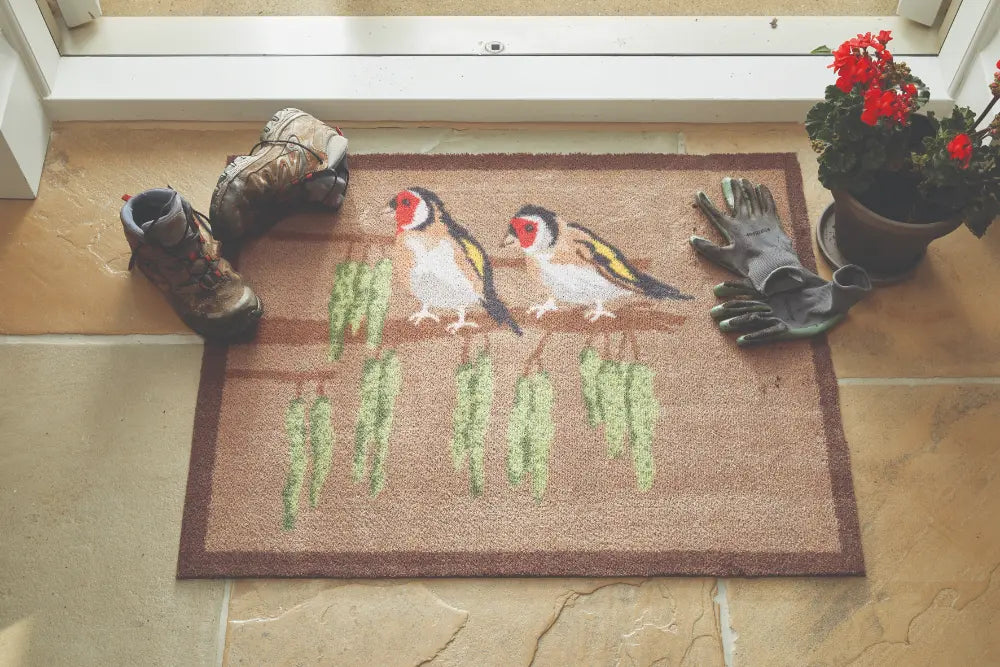 Patterned Hug Rug Birds 3