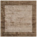 Asiatic blade border chocolate mocha Brown Living Room  Rug.