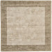 Asiatic blade border smoke putty Grey Living Room  Rug.