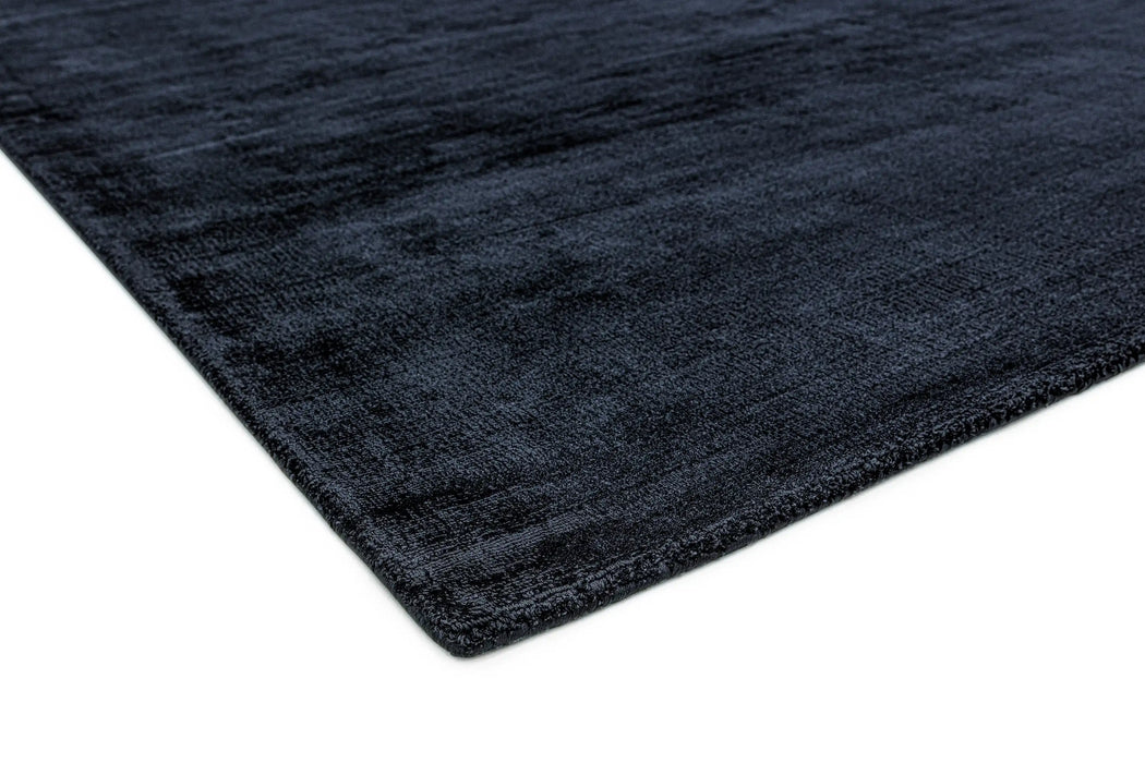 Asiatic blade navy Blue, Navy Living Room  Rug.