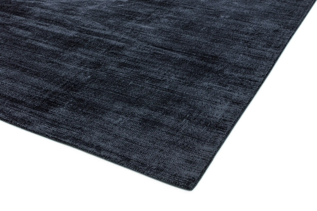 Asiatic blade navy Blue, Navy Living Room  Rug.