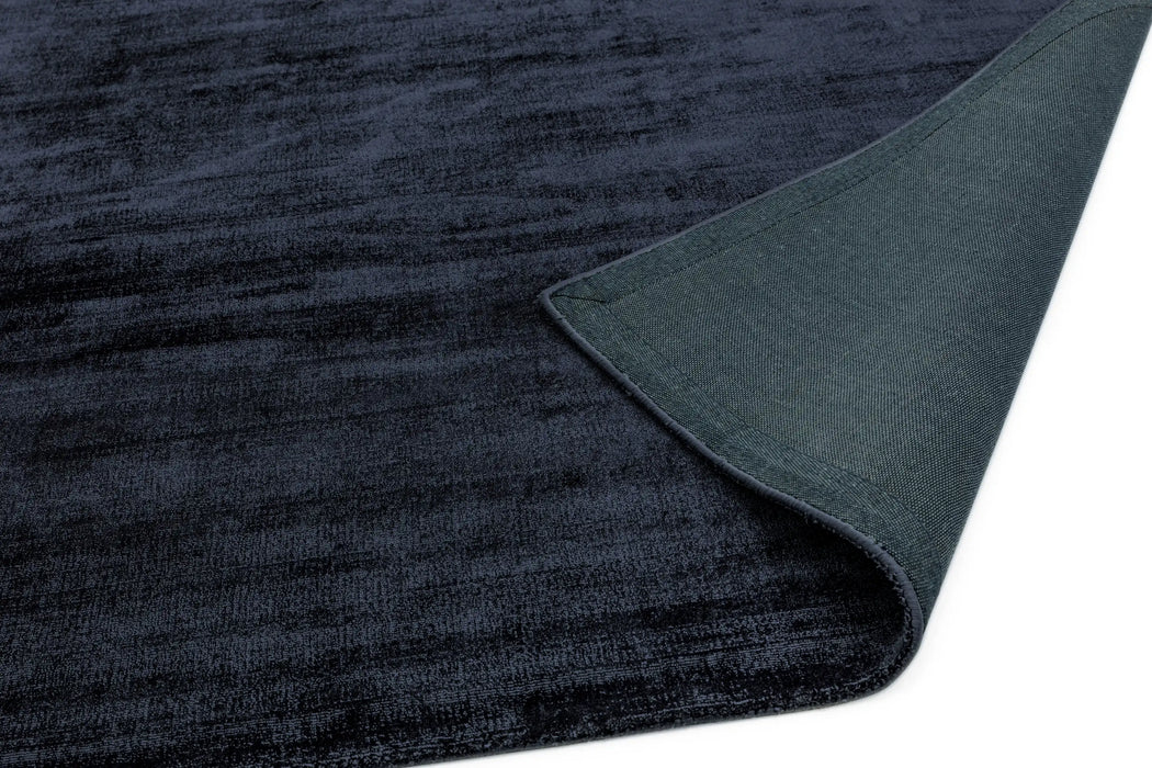 Asiatic blade navy Blue, Navy Living Room  Rug.