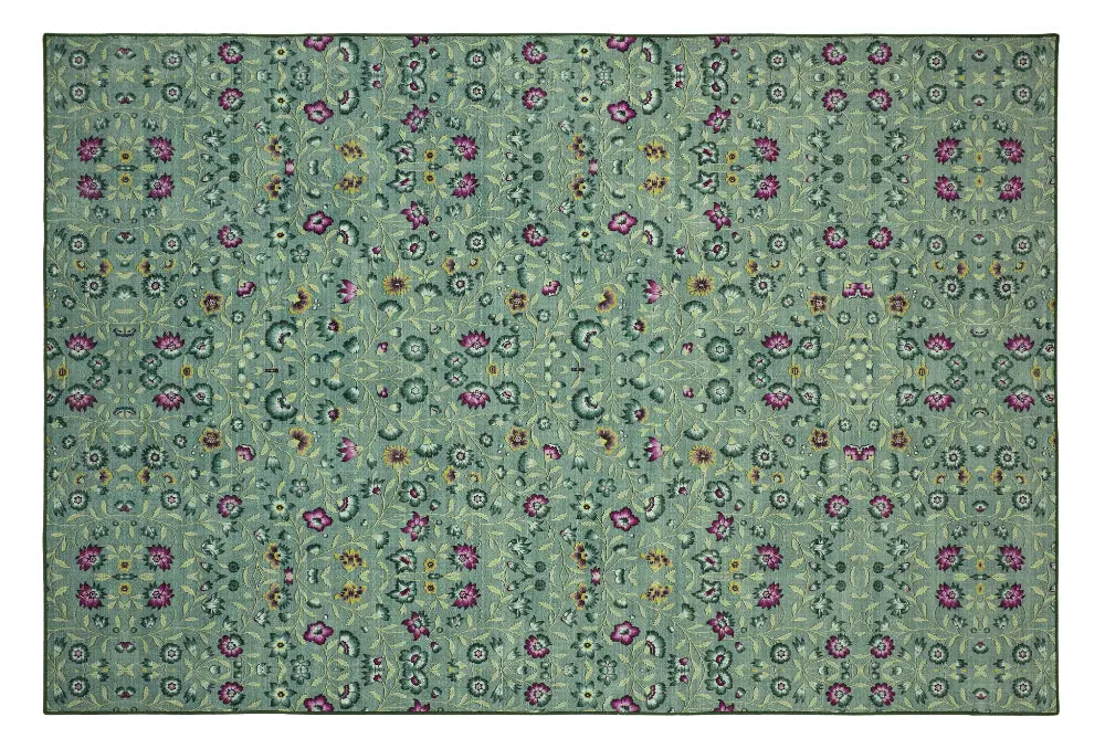 Eco Washable Blossoming Vines Multi