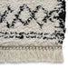 Think Rugs boho 5402 black grey white Grey, Black, Ivory Living Room Geometric Rug.