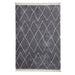 Think Rugs boho 8280 grey Grey Living Room Geometric Rug.